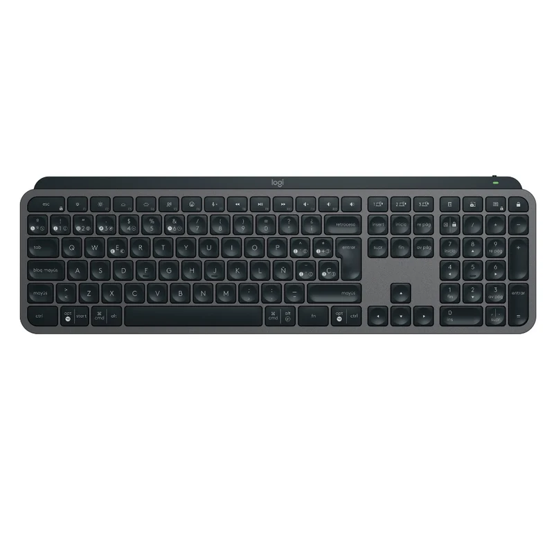 Teclado Inalámbrico Logitech MX Keys S Grafito Español 1