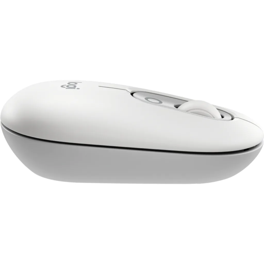 Kit Teclado y Mouse Logitech POP Icon Combo Blanco/Naranja  4