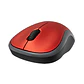 Mouse Inalámbrico Logitech M185 Rojo – 2.4 GHz, 1000 DPI, USB - Miniatura 3