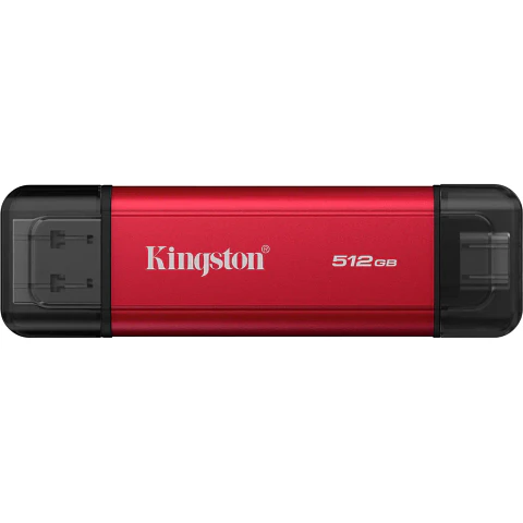 SSD Portátil Kingston Dual Portable – USB-C + USB-A, 512 gb