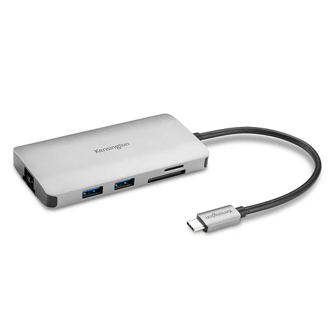 Docking Station Kensington UH1400P USB-C 8 en 1 – HDMI 4K, Ethernet, SD y PD 85W