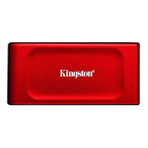 SSD Externo Kingston XS1000 1TB Rojo – USB 3.2 Gen 2, 1.050 MB/s