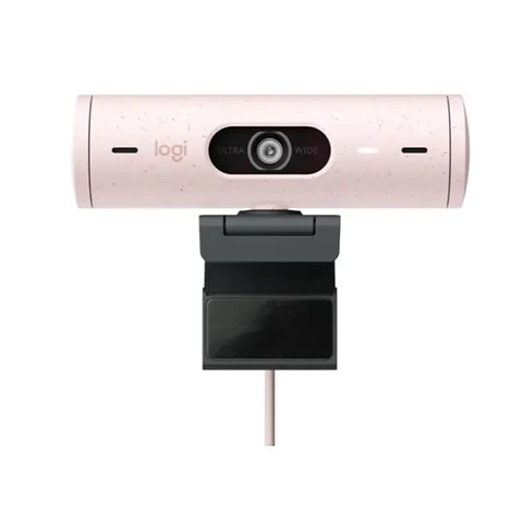 Webcam Logitech Brio 500 Rosado – Full HD 1080p, HDR, USB-C