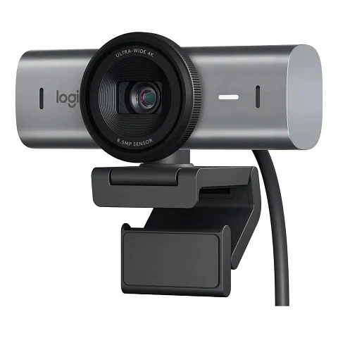 Webcam Logitech MX Brio 4K Grafito – Ultra HD, HDR, USB-C