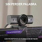 Webcam Logitech MX Brio 4K Grafito – Ultra HD, HDR, USB-C - Miniatura 4