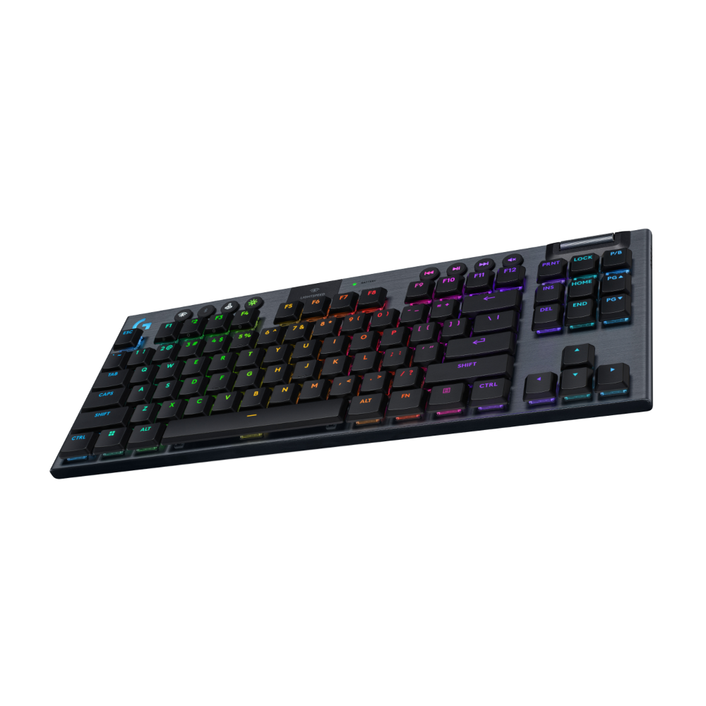 Teclado Gamer Logitech G915 X TKL LIGHTSPEED Negro Inglés 2