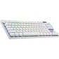 Teclado Logitech Inal PRO X TKL LIGHTSPEED Blanco Inglés - Miniatura 4