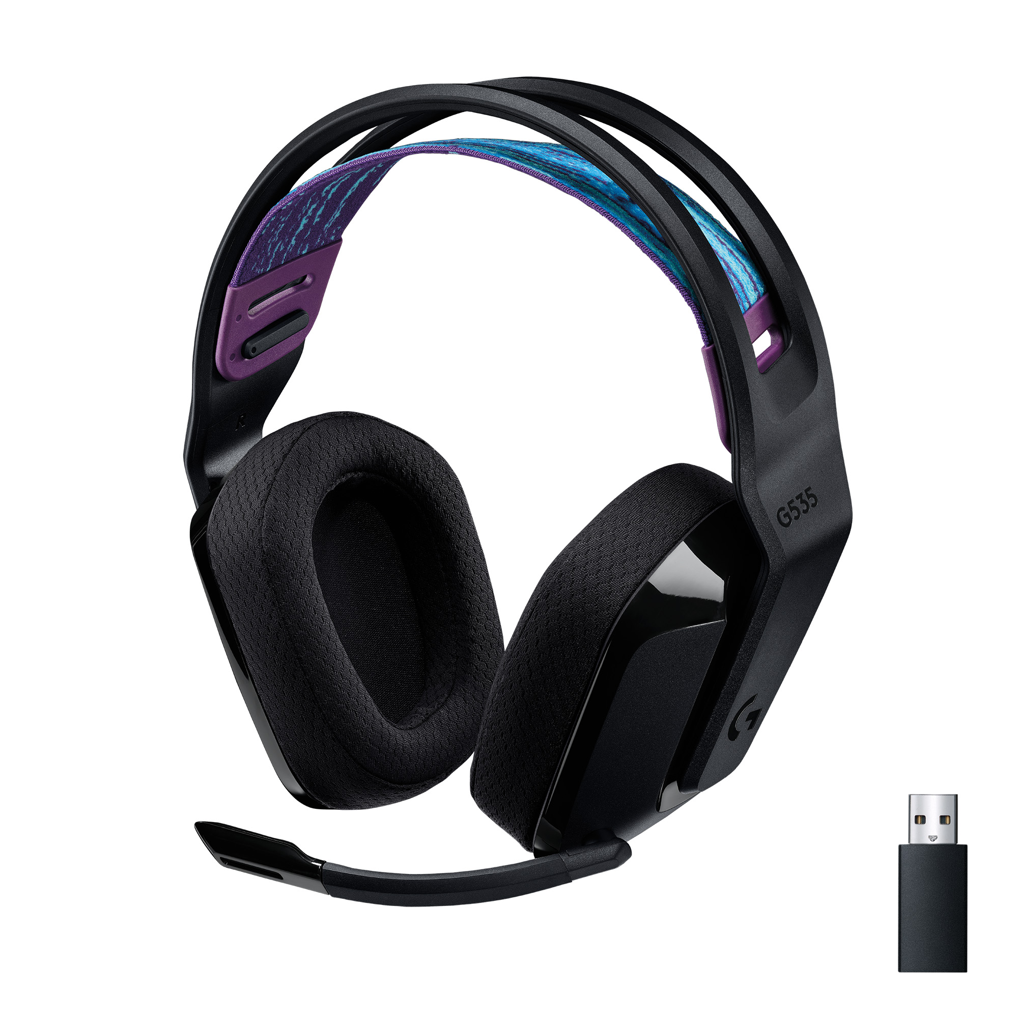 Audífono Gamer Inalámbrico Logitech G535 LIGHTSPEED Negro 1