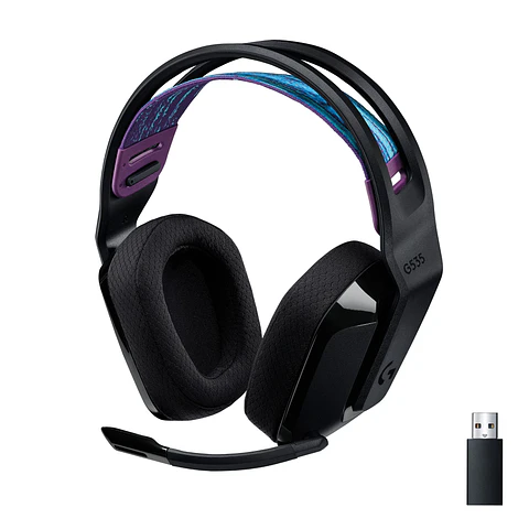 Audífono Gamer Inalámbrico Logitech G535 LIGHTSPEED Negro