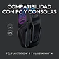 Audífono Gamer Inalámbrico Logitech G535 LIGHTSPEED Negro - Miniatura 4
