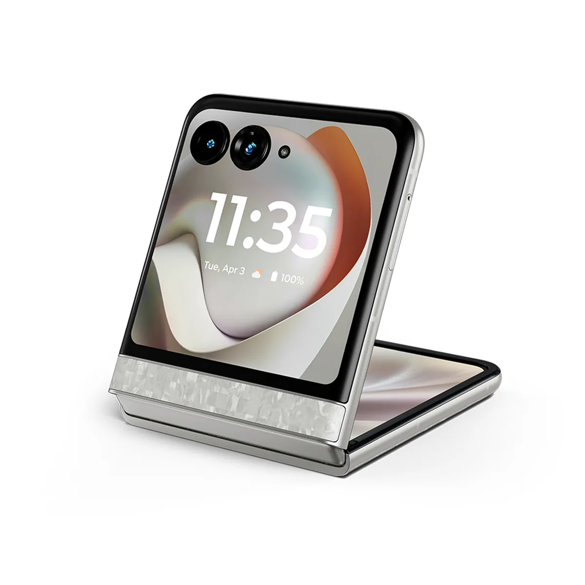 Smartphone Motorola Razr 70 5G Blanco – 12GB RAM, 512GB, Pantalla Plegable 7