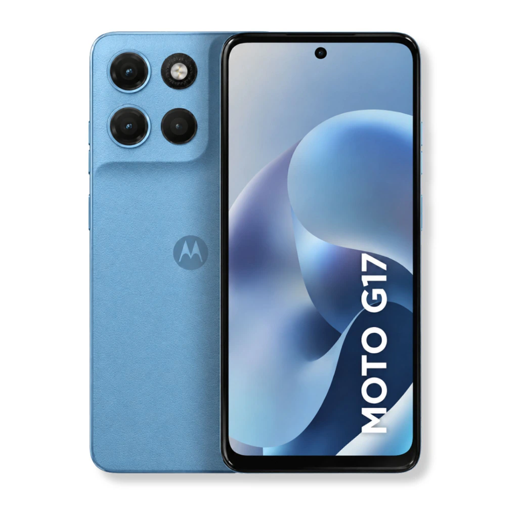 Smartphone Motorola Moto G17 4+128GB Alaskan Blue 1