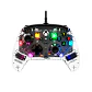 Control Gamer HyperX Clutch Gladiate RGB Cableado Xbox PC Transparente - Miniatura 1