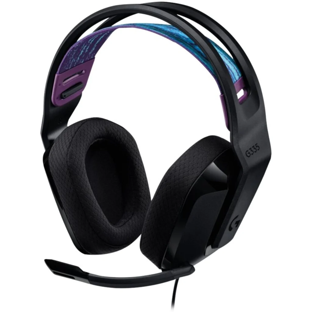 Audífono Gamer Logitech G335 Negro 1