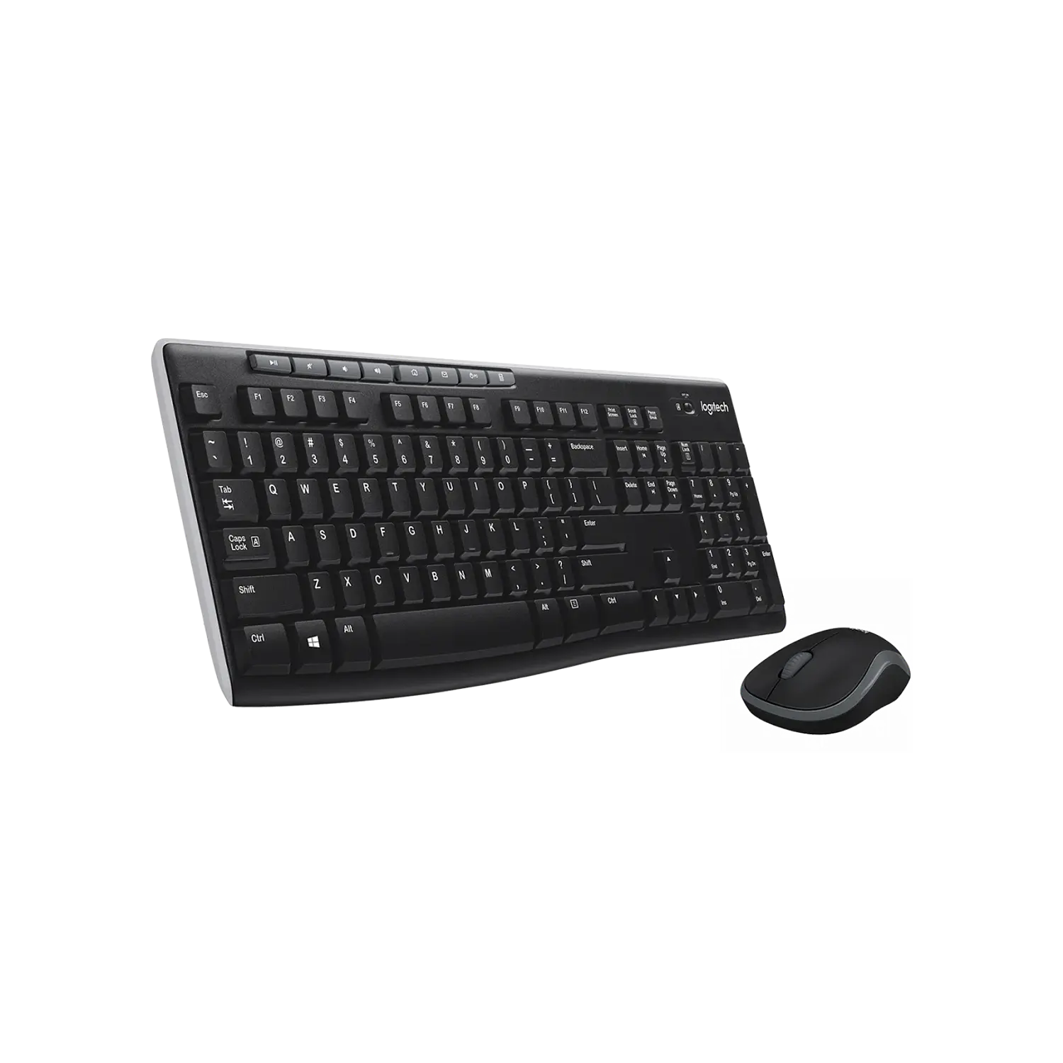Combo Teclado y Mouse Inalámbrico Logitech MK270 Español Negro 3