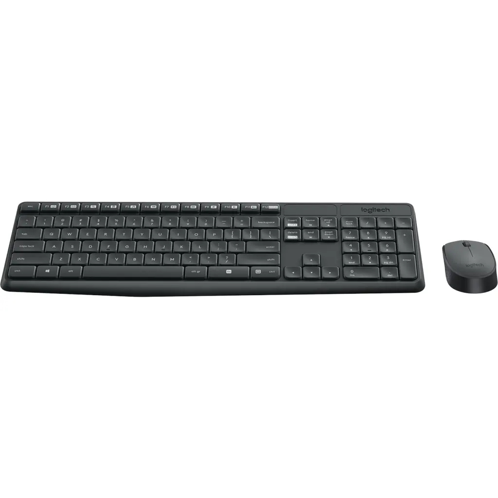 Combo Teclado y Mouse Inalámbrico Logitech MK235 Español 2