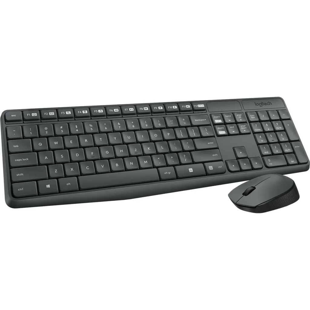 Combo Teclado y Mouse Inalámbrico Logitech MK235 Español 3