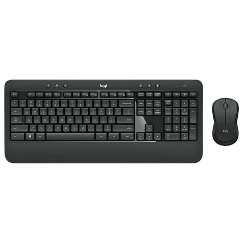 Combo Teclado y Mouse Inalámbrico Logitech MK540 Advanced Español USB Negro