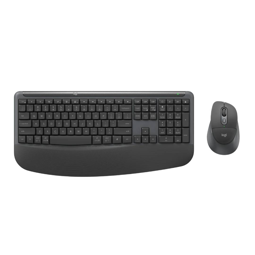 Combo Teclado y Mouse Inalámbrico Logitech Comfort Plus MK880 Español 1