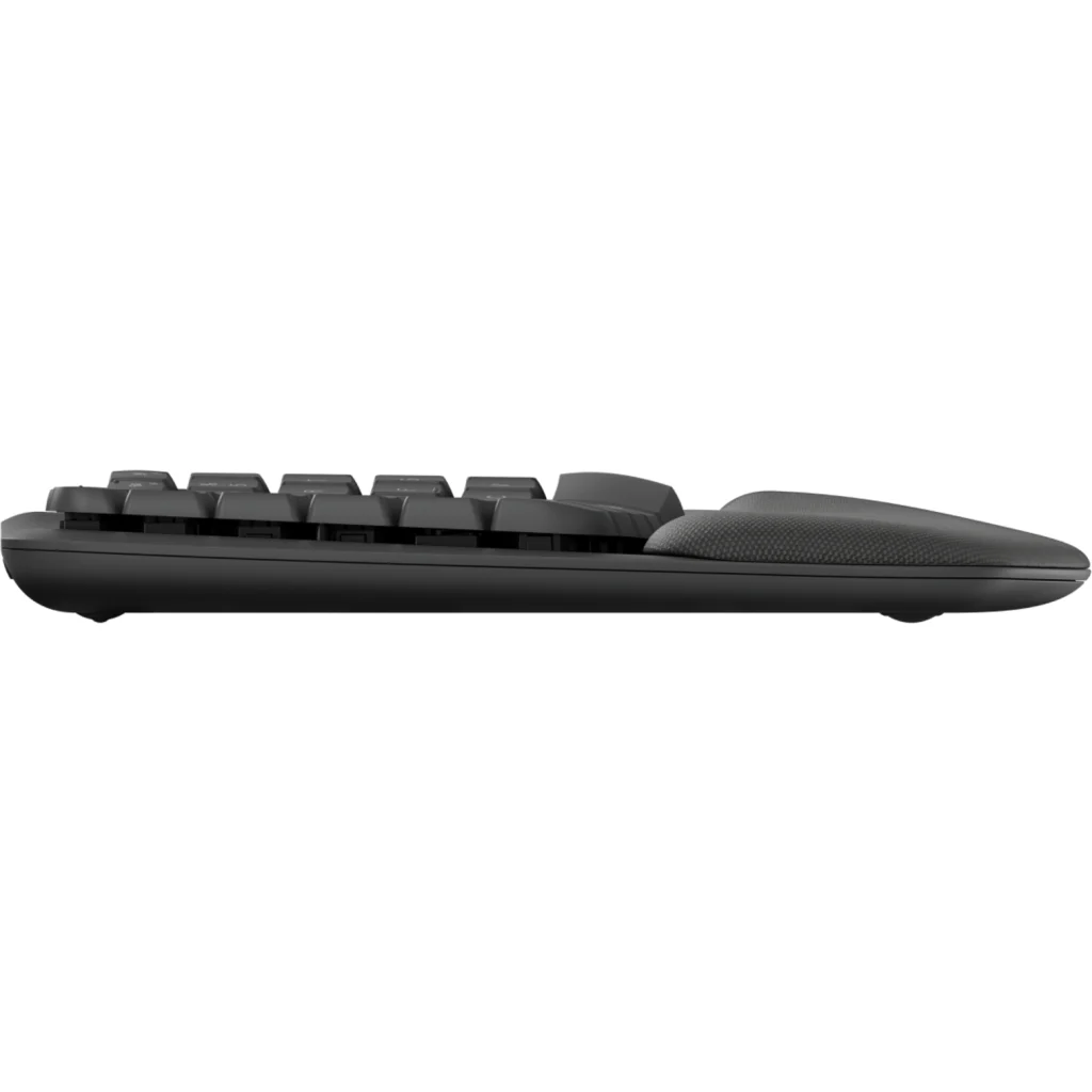 Teclado Ergonómico Inalámbrico Logitech Wave Keys Español Bluetooth Grafito 3