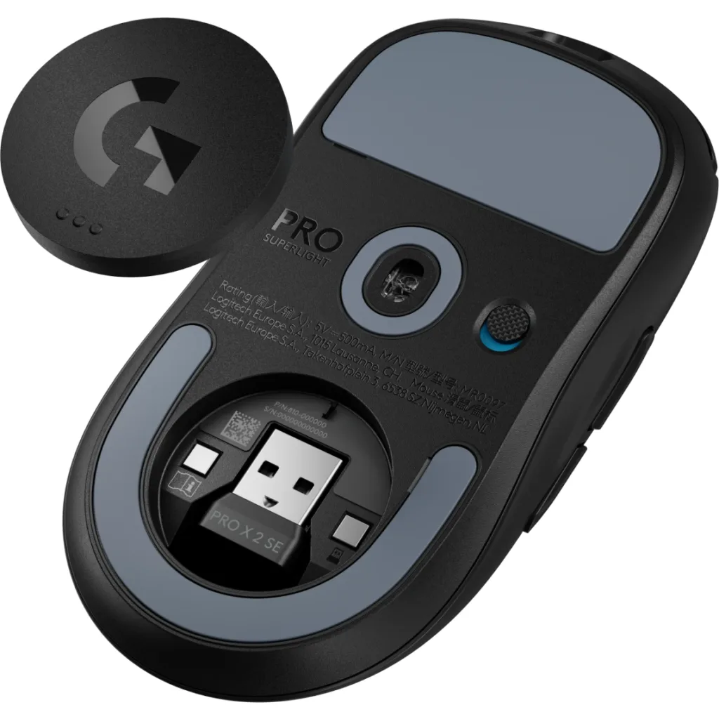 Mouse Gamer Logitech PRO X Superlight 2 SE Negro 3