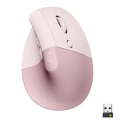 Mouse Inalámbrico Logitech Lift Vertical Rosado