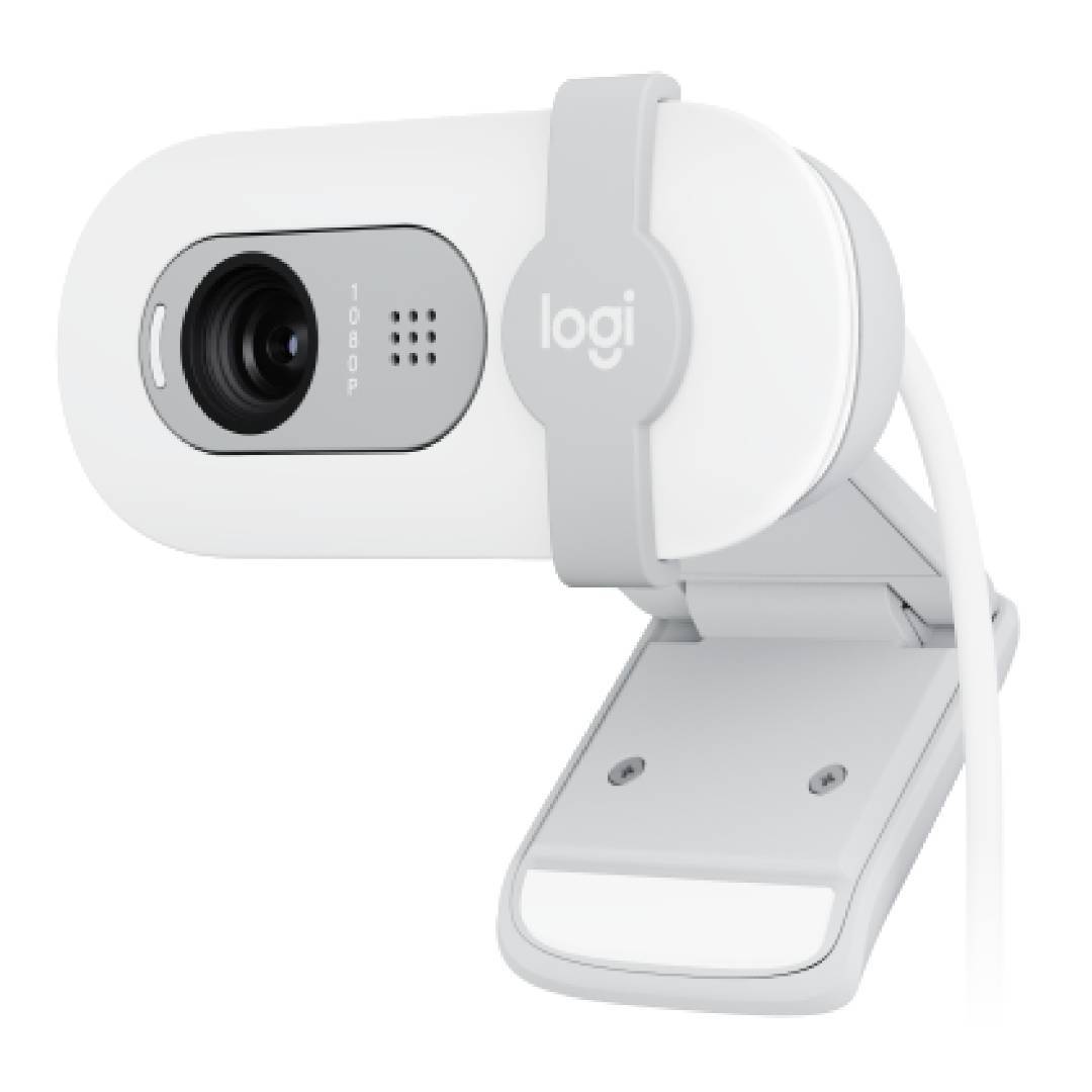 Webcam Logitech Brio 100 Blanco 2