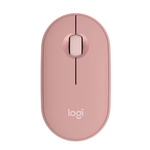 Mouse Bluetooth Logitech Pebble Mouse 2 M350s Rosado 1