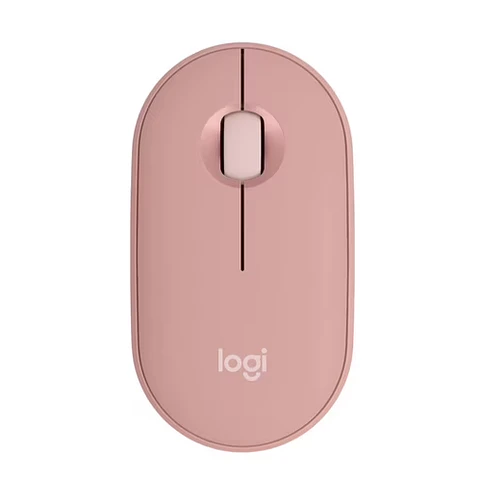 Mouse Bluetooth Logitech Pebble Mouse 2 M350s Rosado