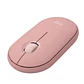 Mouse Bluetooth Logitech Pebble Mouse 2 M350s Rosado - Miniatura 4