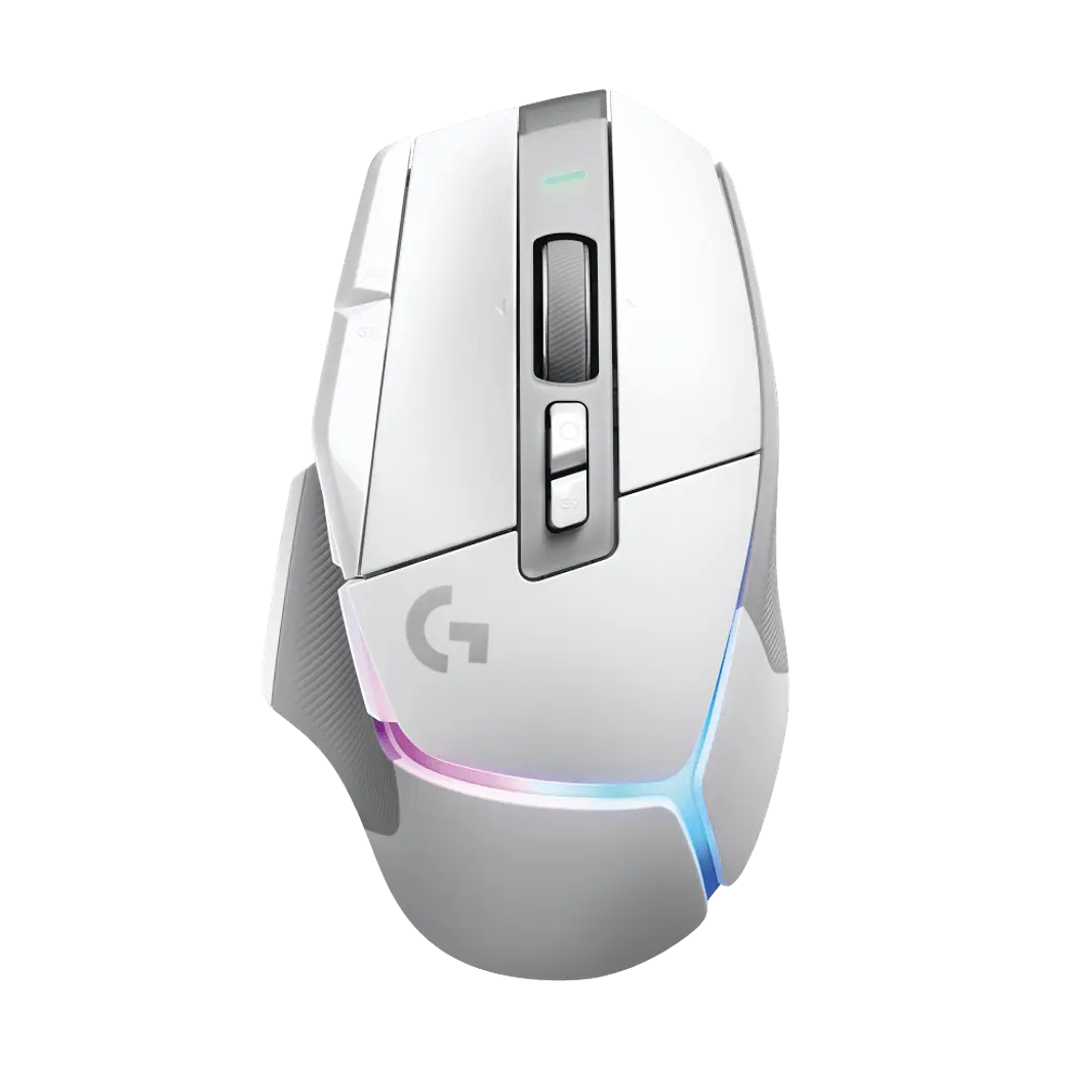 Mouse Gamer Inalámbrico Logitech G502 X Plus LIGHTSPEED HERO 25K RGB Blanco 1