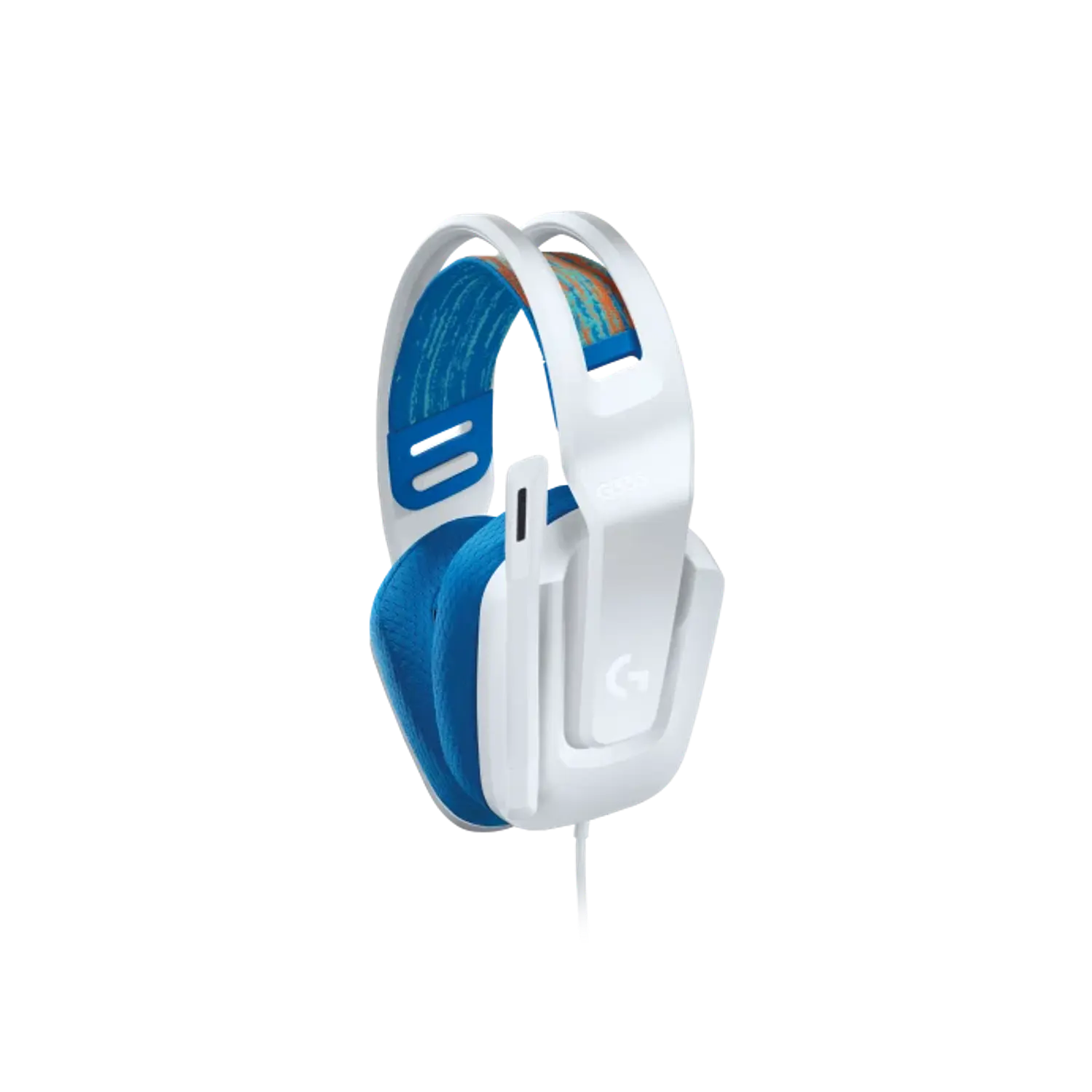 Audífonos Gamer Logitech G335 3.5 mm con Micrófono Multiplataforma Blanco 3