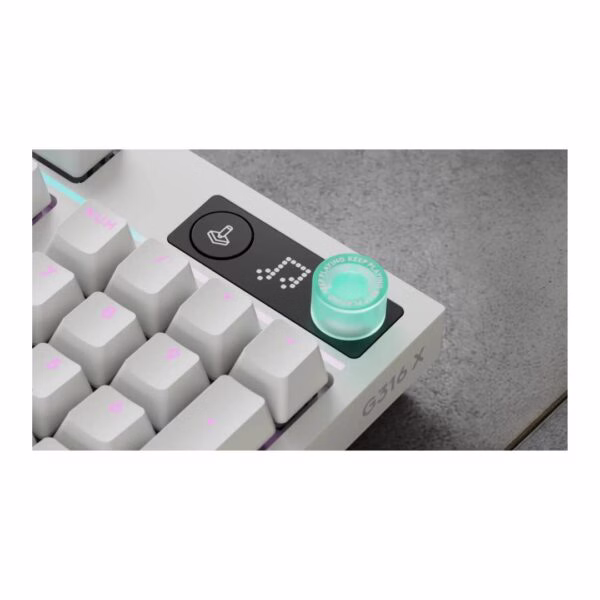 Teclado Mecánico Gamer Logitech G316 X 98% RGB Hot Swap Blanco Ingles 3