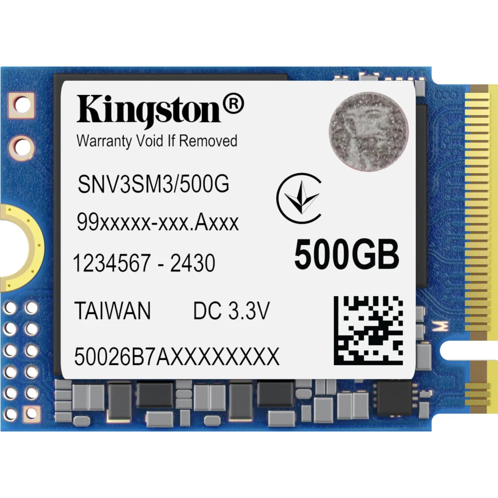 SSD Kingston NV3 500GB M.2 2230 PCIe 4.0 NVMe 5000MB/s 1