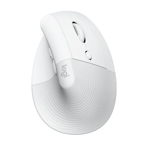 Mouse Ergonómico Inalámbrico Logitech Lift Vertical Bluetooth Logi Bolt Blanc