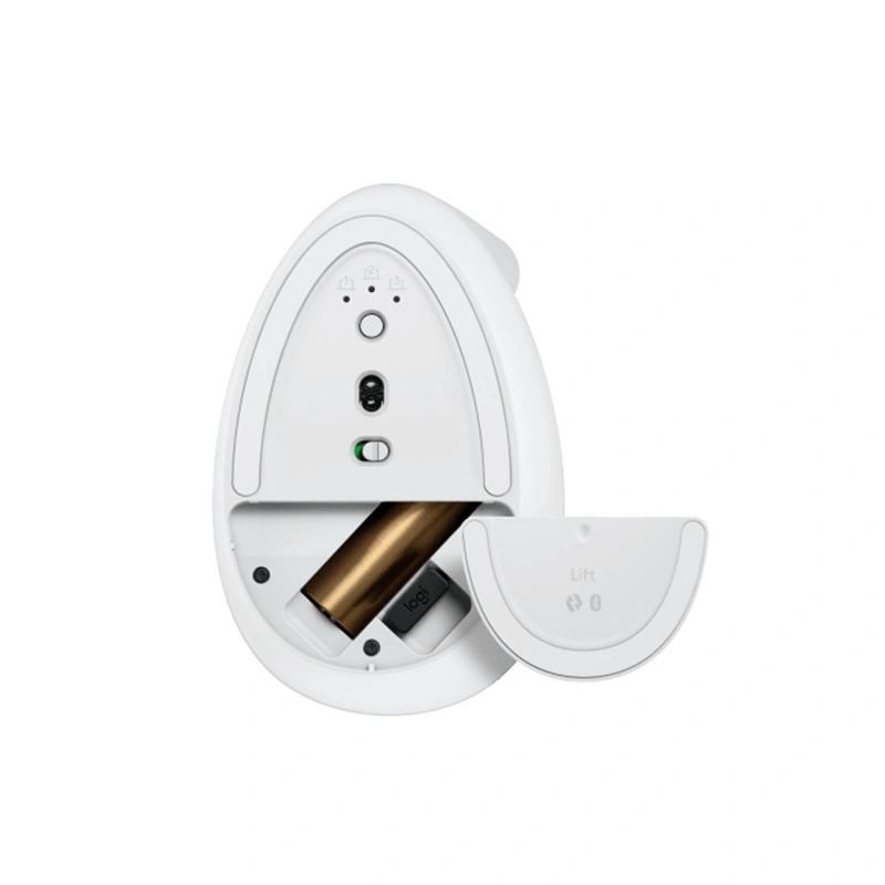 Mouse Ergonómico Inalámbrico Logitech Lift Vertical Bluetooth Logi Bolt Blanc 5