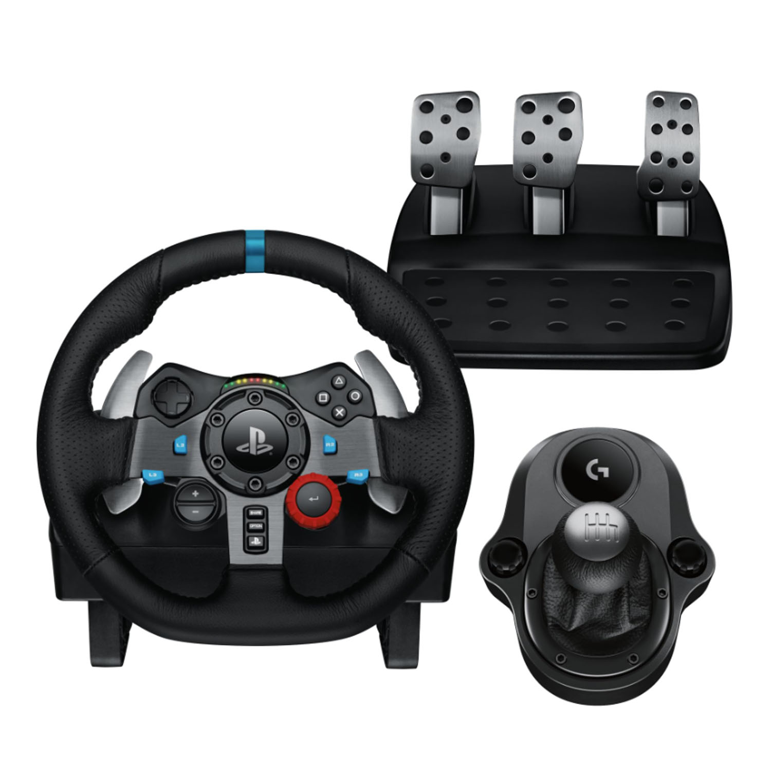 Volante Logitech G29 Driving Force + Palanca de Cambios para PS5, PS4 y PC 1
