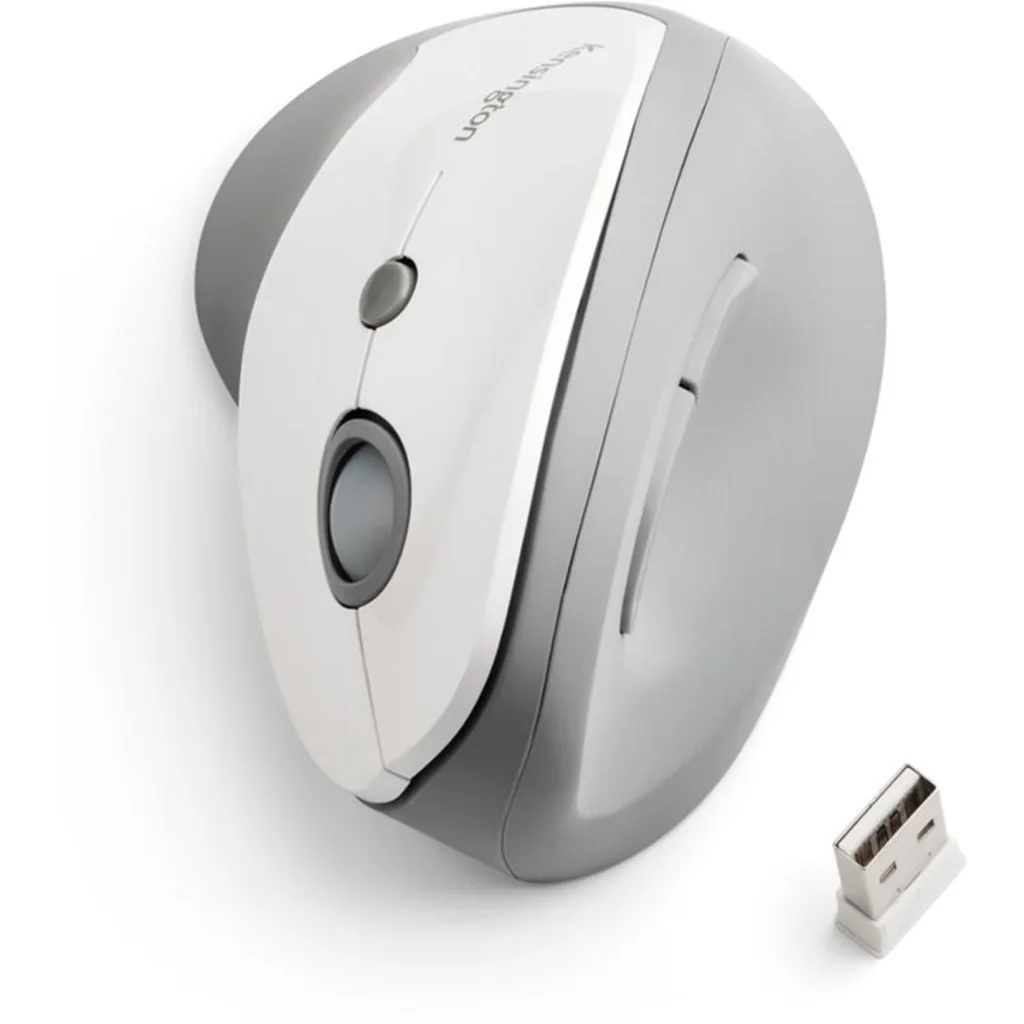 Mouse Vertical Inalámbrico Kensington Pro Fit Ergo Gris 3