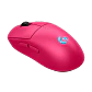 Mouse Gamer Inalámbrico Logitech PRO 2 Magenta - Miniatura 4
