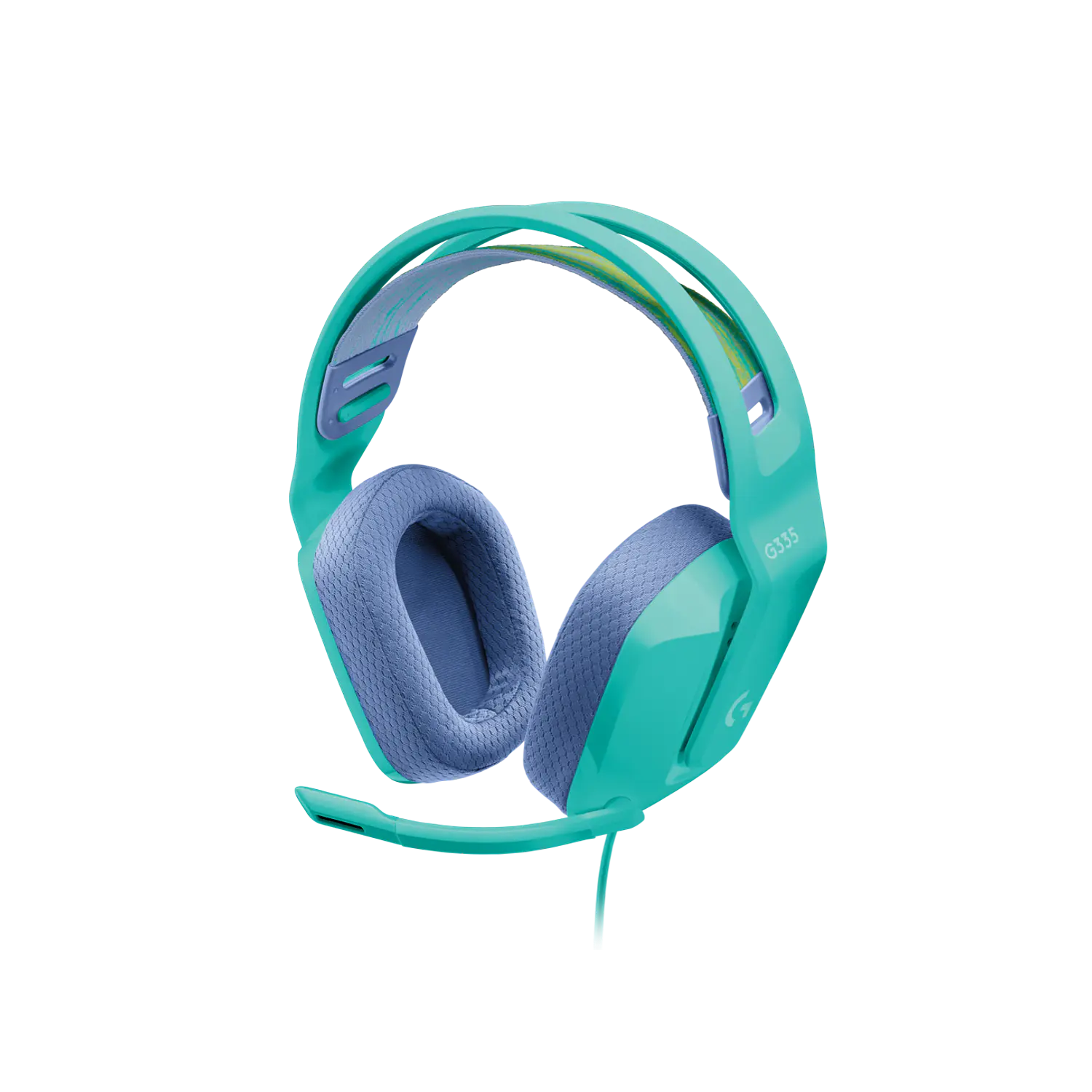 Audífonos Gamer Logitech G335 3.5 mm con Micrófono Multiplataforma Menta 2