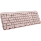 Teclado Bluetooth Logitech K250 Rosado Español - Miniatura 2
