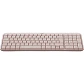 Teclado Bluetooth Logitech K250 Rosado Español - Miniatura 3