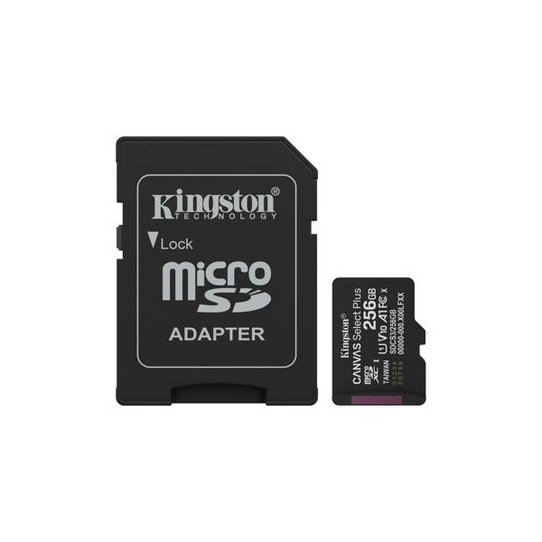 Tarjeta microSD Kingston Canvas Select Plus 256GB 2