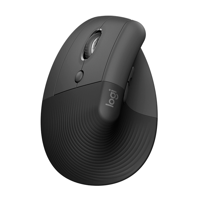 Mouse Inalámbrico Ergonómico Logitech Lift Left Vertical para Zurdos Grafito 1