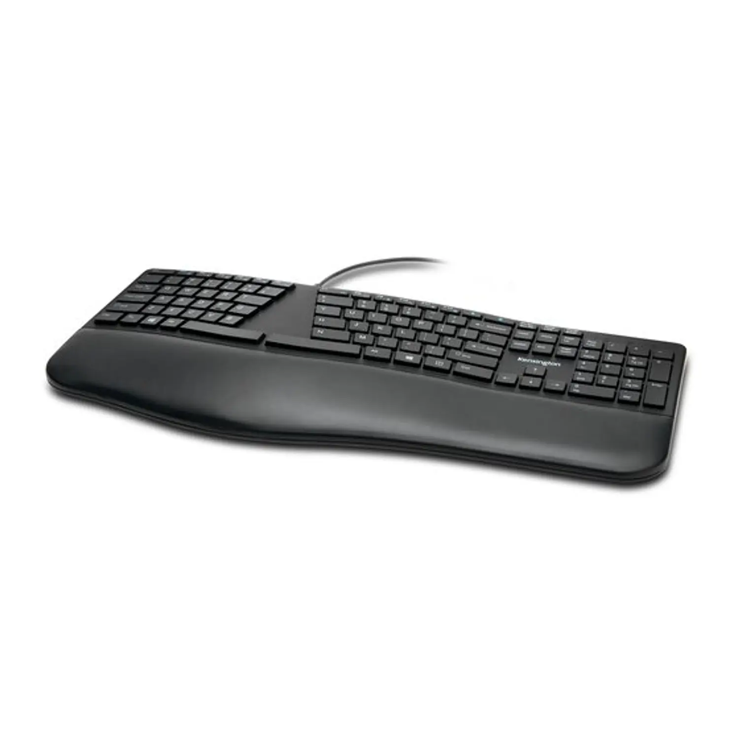 Teclado Ergonómico Kensington KB680 Pro Fit Ergo USB con Apoya Muñecas Negro 3