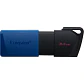 Pendrive Kingston DataTraveler Exodia M 64GB USB 3.2 Gen 1 Negro/Azul - Miniatura 1