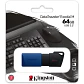Pendrive Kingston DataTraveler Exodia M 64GB USB 3.2 Gen 1 Negro/Azul - Miniatura 5