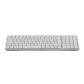 Teclado Bluetooth Logitech K250 Blanco Español - Miniatura 2