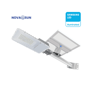Luminaria Solar Pública 200W – 1900 lm | Panel 30W