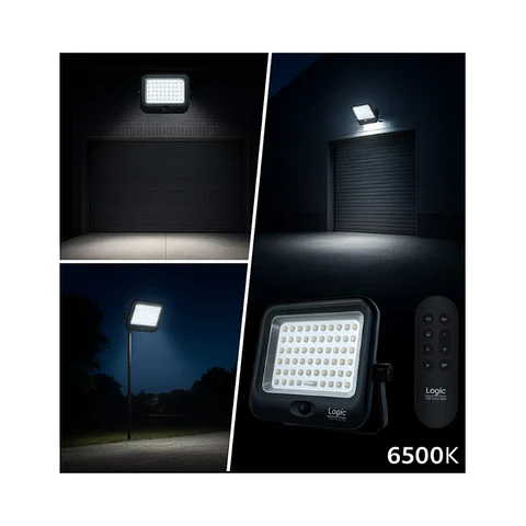 Proyector de Área Solar SENSELIGHT 150W – 1600 lm | 3CCT Ajustable